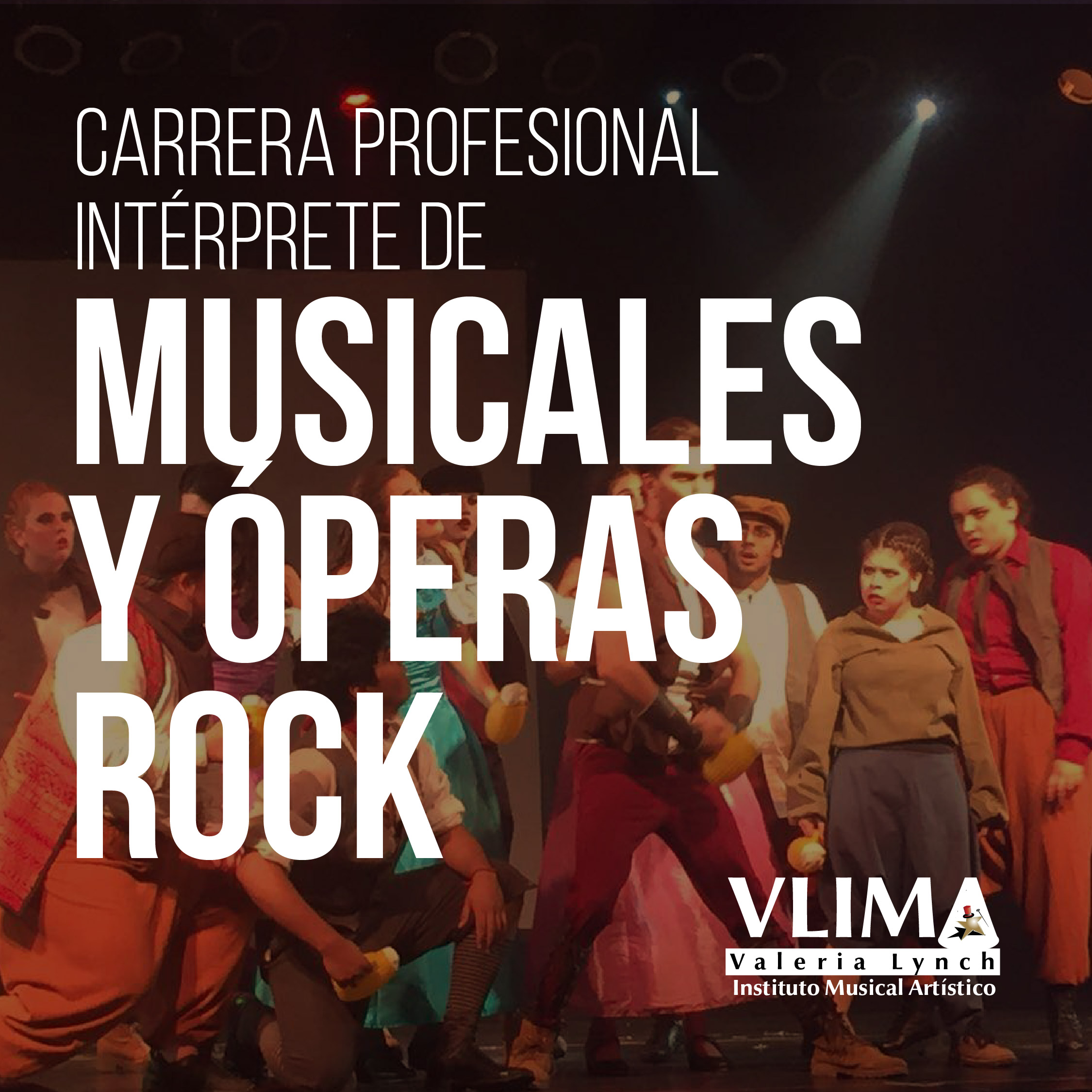 CARRERA PROFESIONAL DE INTÉRPRETE DE MUSICALES Y ÓPERAS ROCK